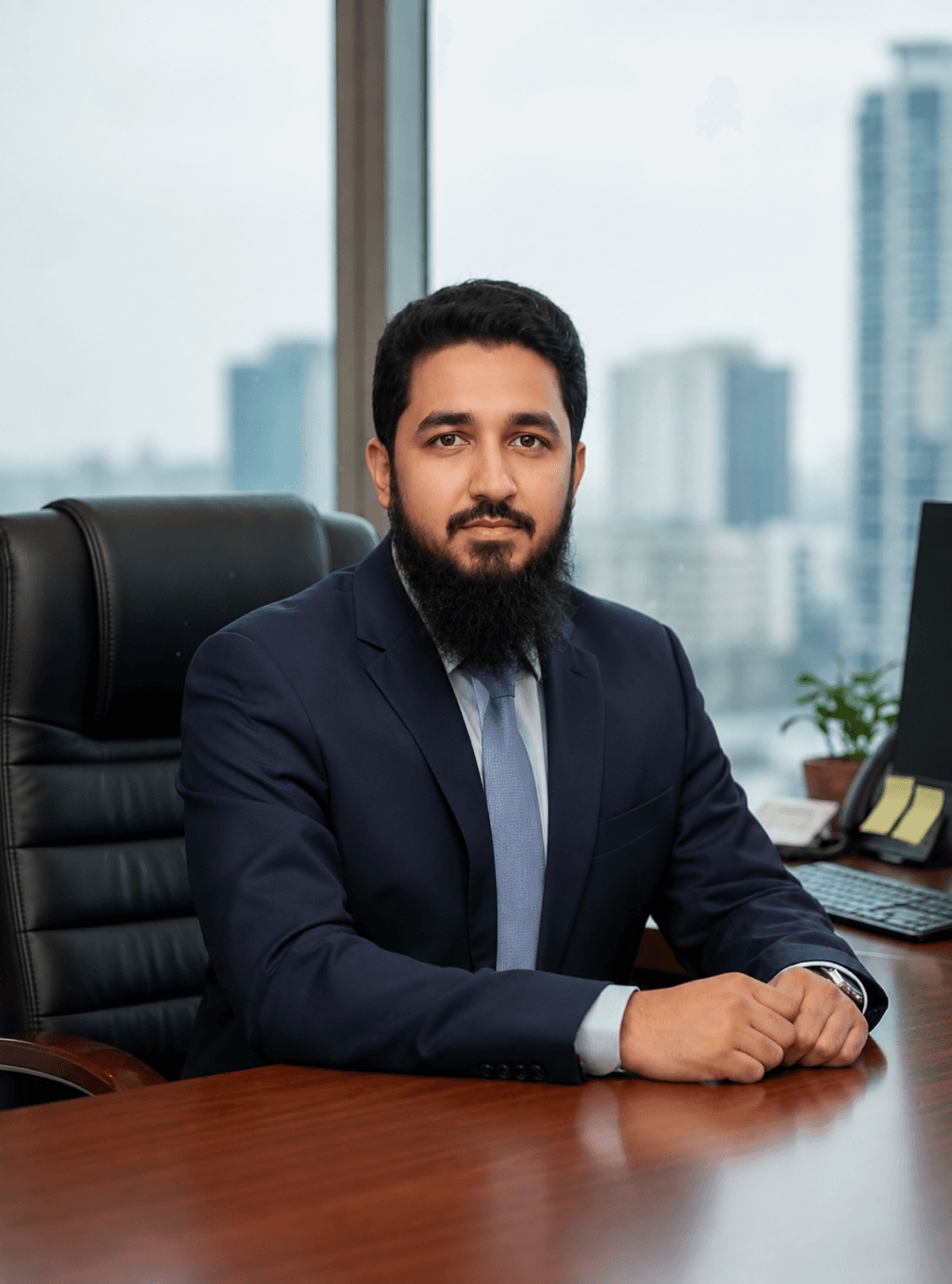 Portrait of Khaled Mahmud, Director.